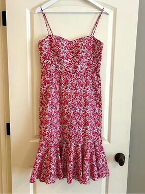 J. Crew Liberty Floral Midi Dress